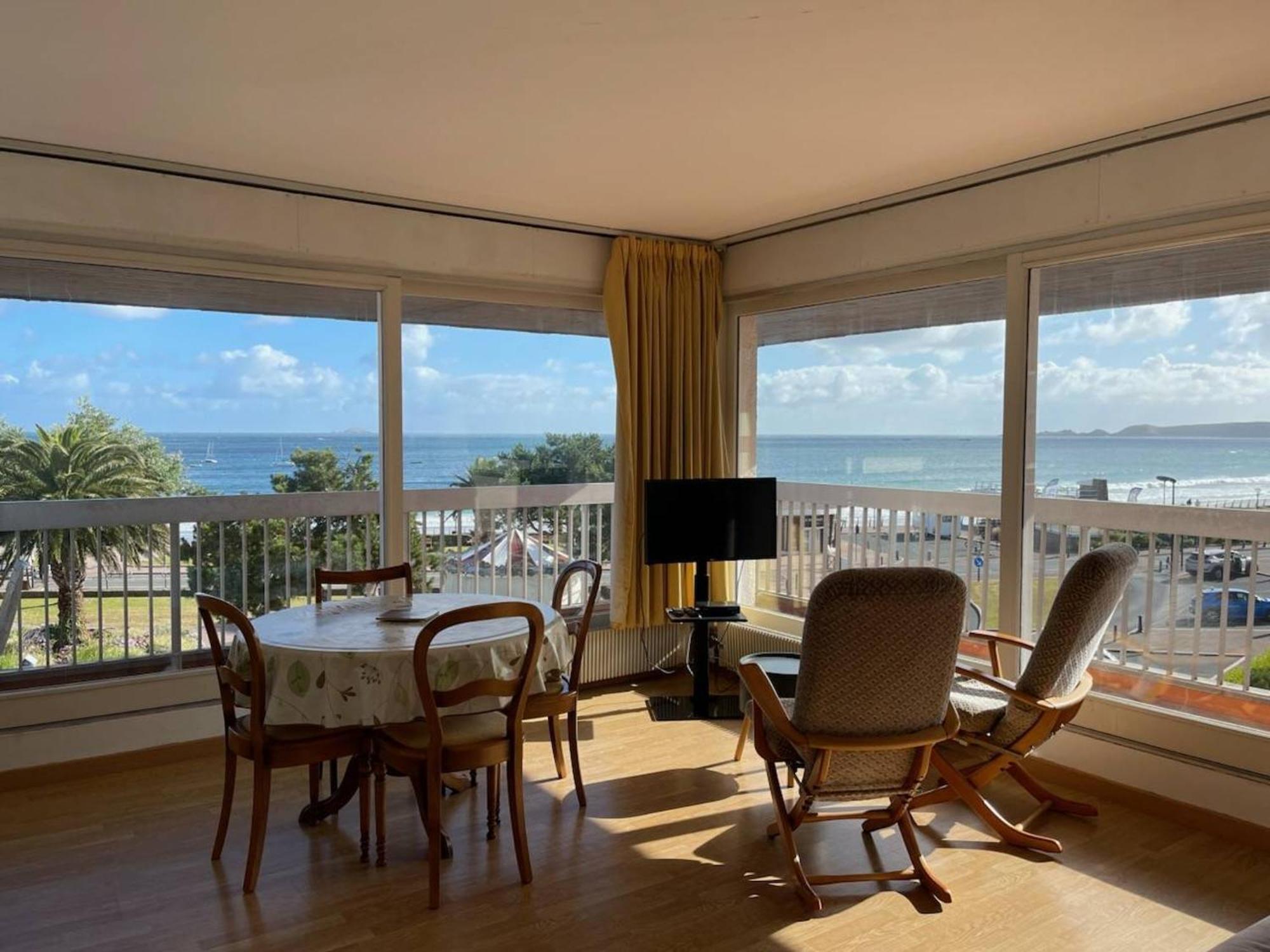 Appartement Avec Terrasse, Parking, Plage De Trestraou A Perros-Guirec - Fr-1-368-350 Ngoại thất bức ảnh